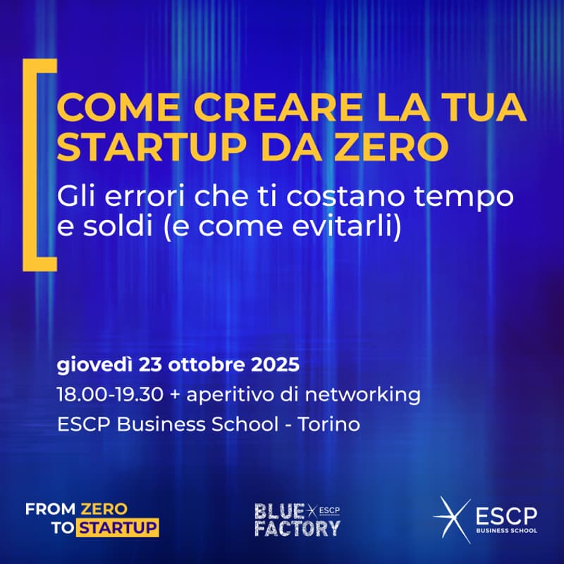 Cover Image for Come creare la tua startup da zero: gli errori che ti costano tempo e soldi (e come evitarli)