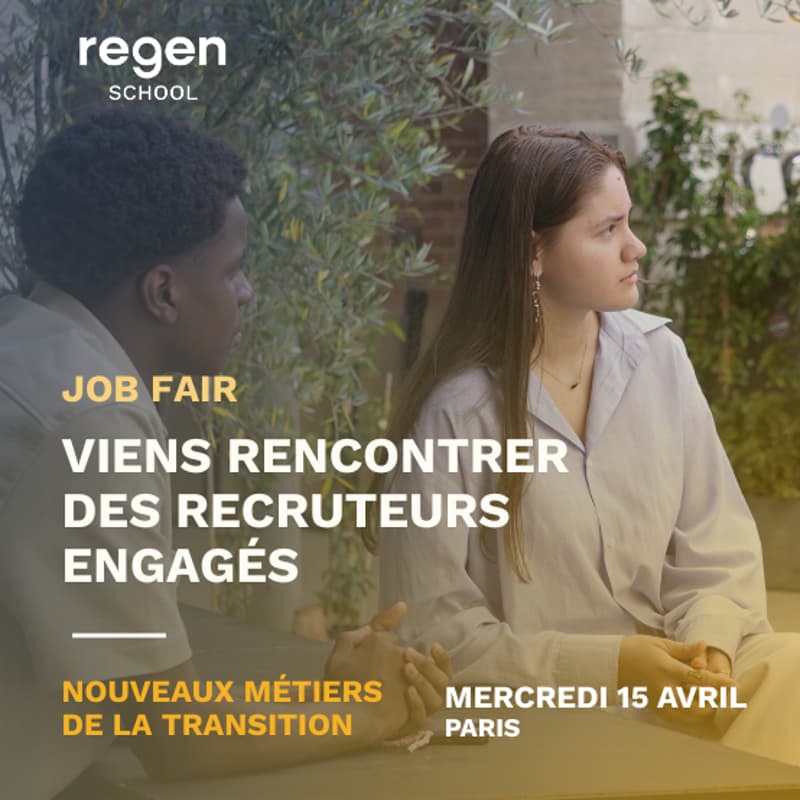 Cover Image for JOB FAIR – Rencontre emplois - métiers de la transition