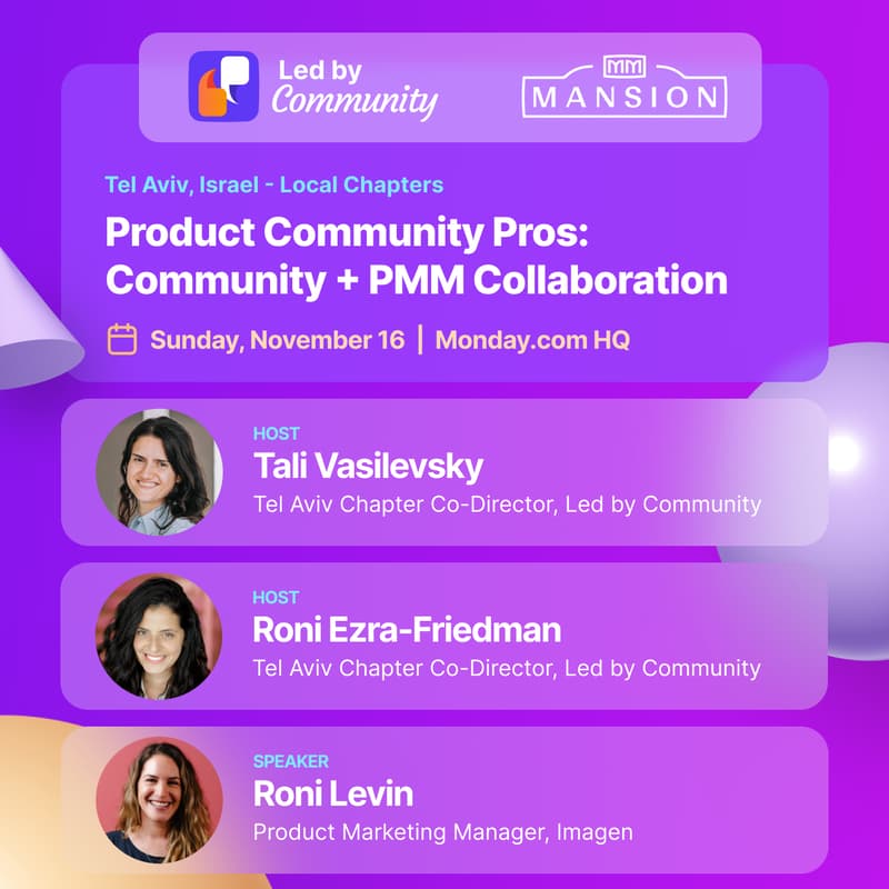 Cover Image for Product Community Pros: Community + PMM Collaboration