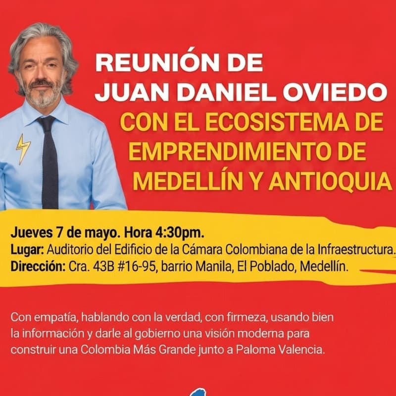 Cover Image for Juan Daniel Oviedo <> Ecosistema de Emprendimiento de Medellín y Antioquia