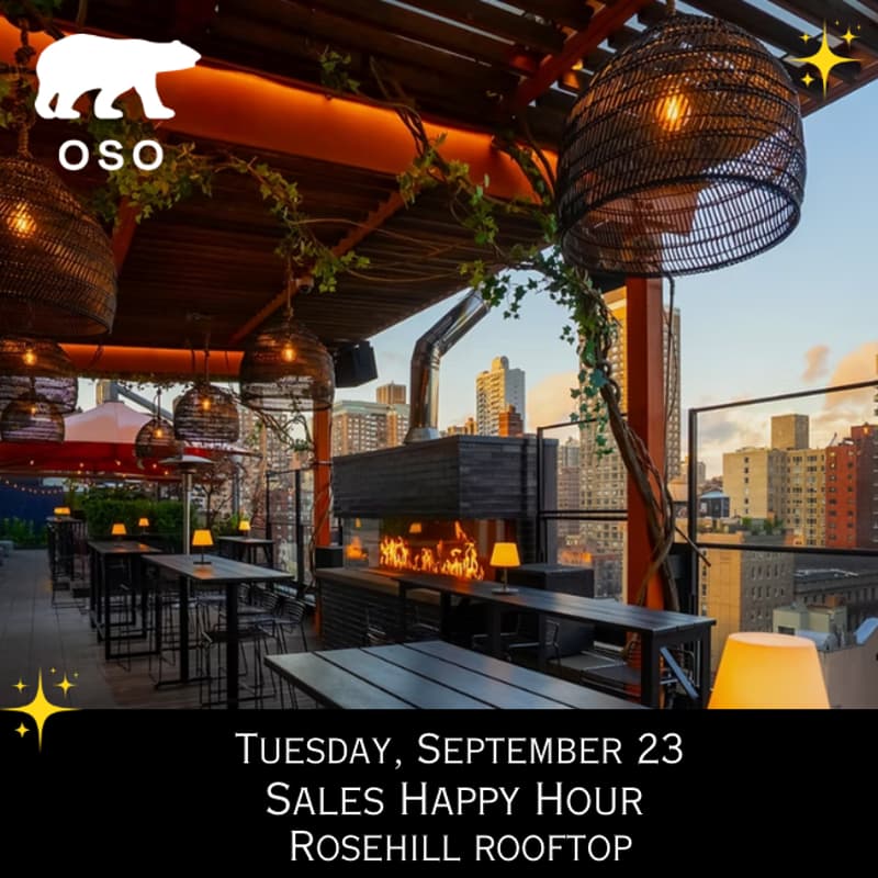 Cover Image for Sales Happy Hour Hosted by Oso