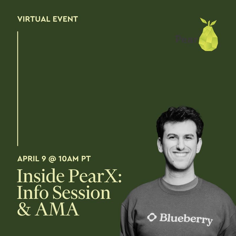 Cover Image for Inside PearX: Info Session & AMA with Ajay Kamat and Nima Mozhgani