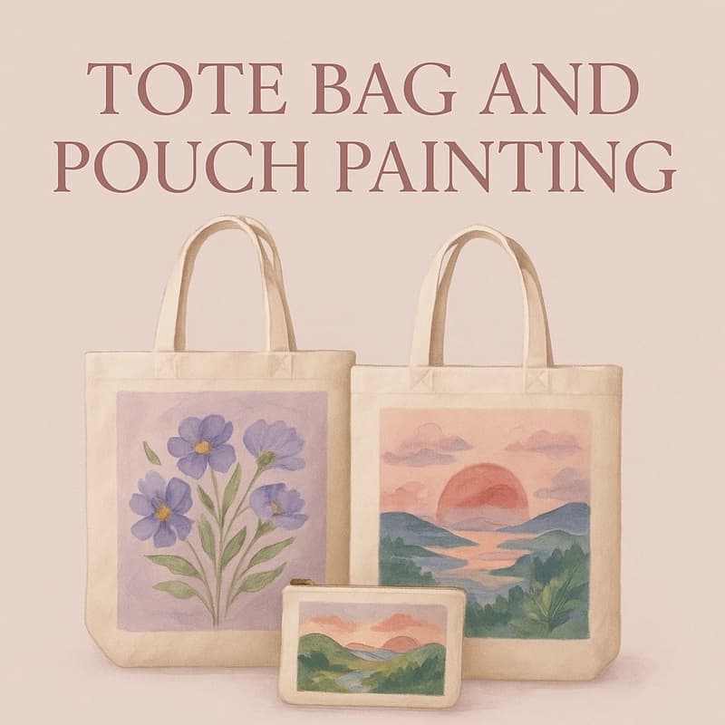 Cover Image for Tote & Pouch Painting