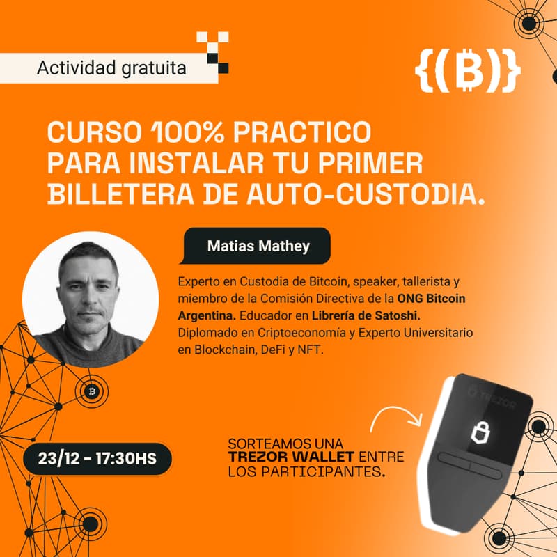 Cover Image for Curso gratuito: instalá tu primer billetera de auto-custodia