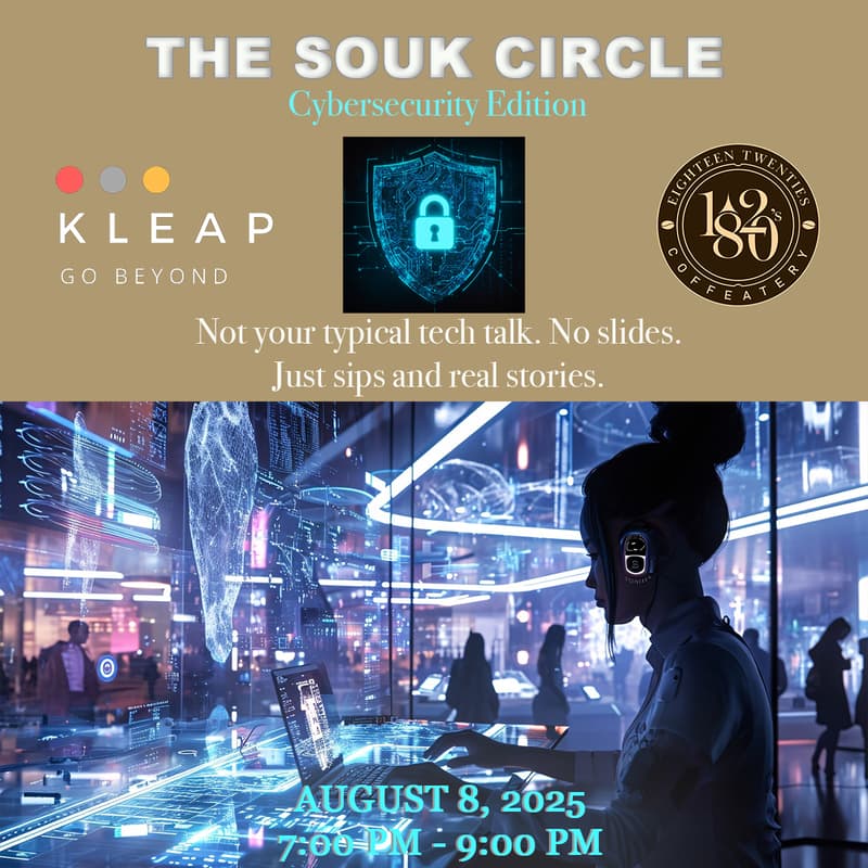 Cover Image for The Souk Circle โ Cybersecurity Edition by KLEAP #03