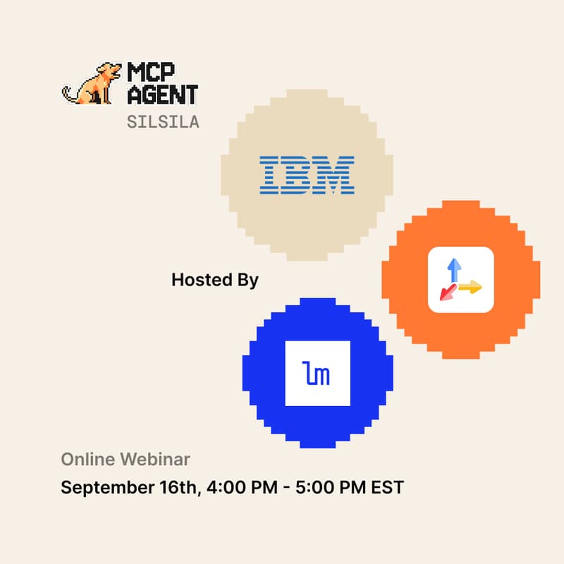 Cover Image for AI Agents As MCP Servers: Talks from Tavily, IBM and LastMile AI