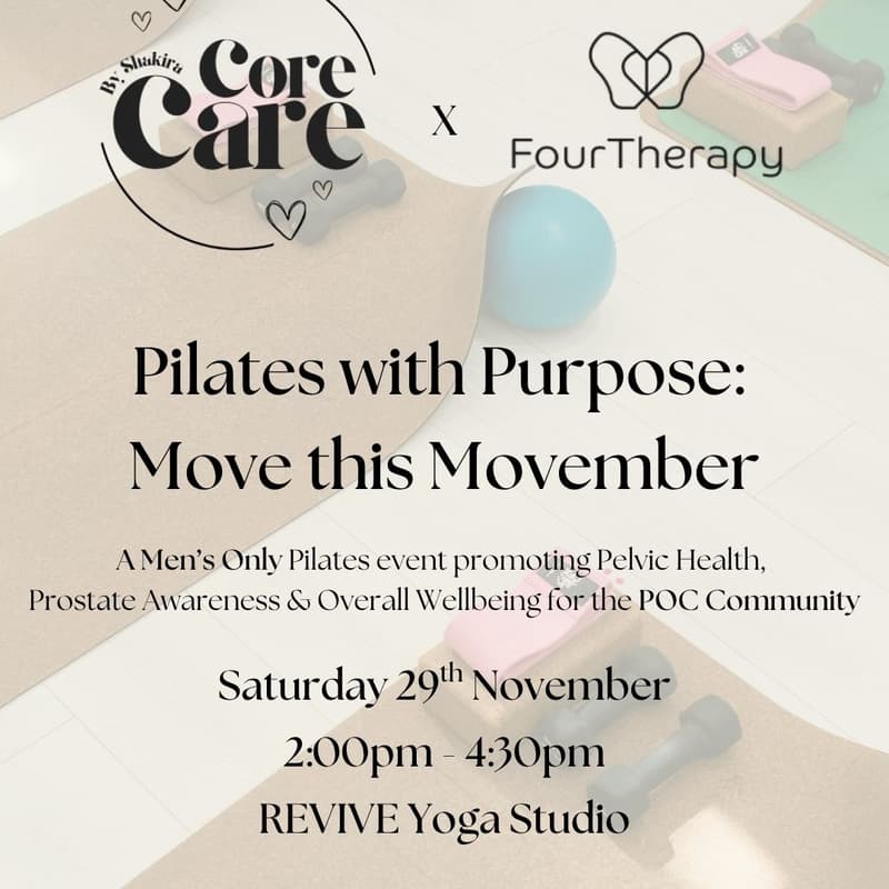 Cover Image for Pilates With Purpose: Move this Movember