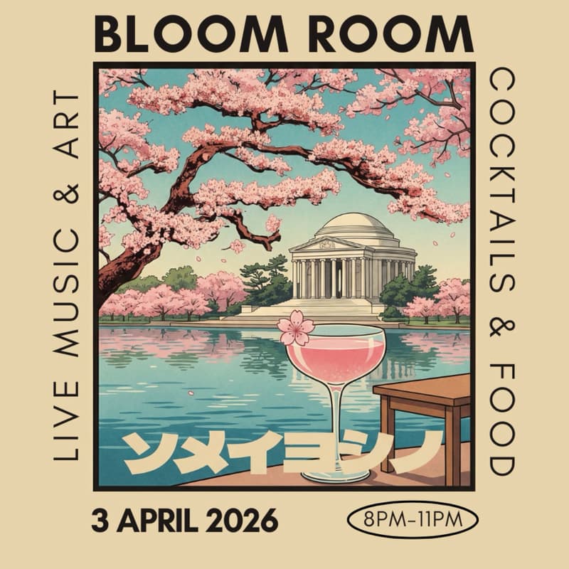 Cover Image for 🌸 BLOOM ROOM 🌸 Cherry blossoms, but make it jazz. | PubKey DC