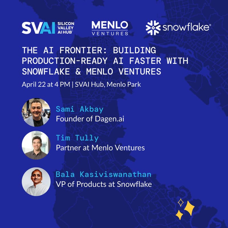 Cover Image for The AI Frontier: Building Production-Ready AI Faster with Snowflake & Menlo Ventures