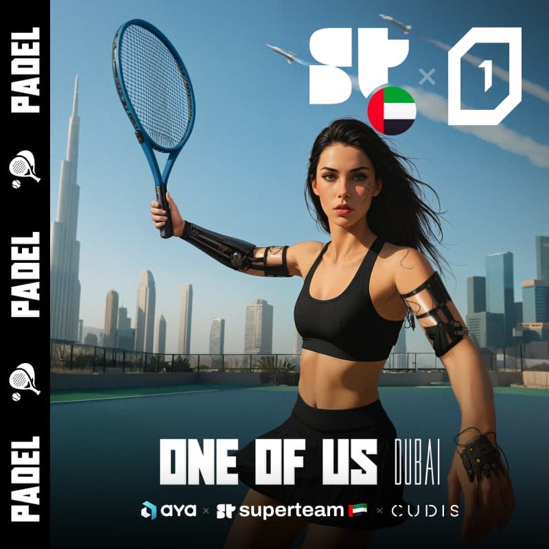 Cover Image for Superteam UAE x ONE OF US Padel & coffee + *CUDIS Rings GIVEAWAY* // Aya, Cudis