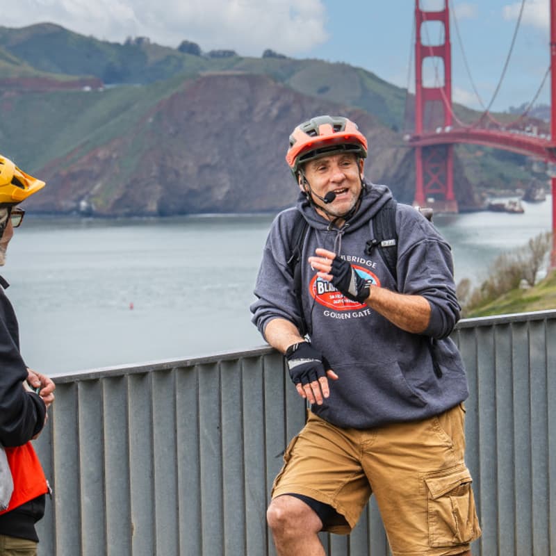Cover Image for SF Ruby 2025 Golden Gate Bridge Bike Tour + Alcatraz Ferry Ride