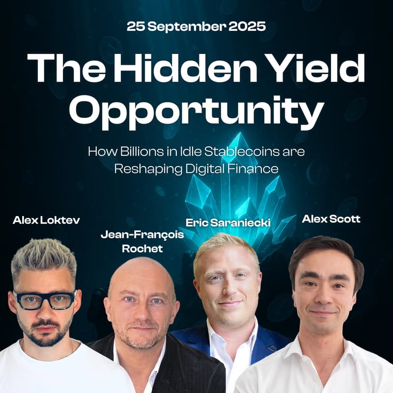 Cover Image for The Hidden Yield Opportunity. How Billions in Idle Stablecoins are Reshaping Digital Finance.