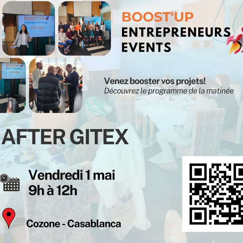 Cover Image for 🚀 Boost’Up Meetup – After GITEX EDITION SPECIALE