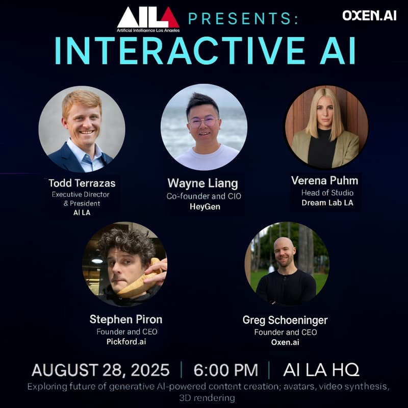 Cover Image for AI LA Presents: Interactive AI