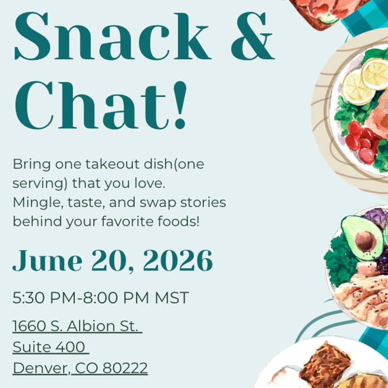 Cover Image for Snack & Chat: A Networking Event for Healthcare Professionals