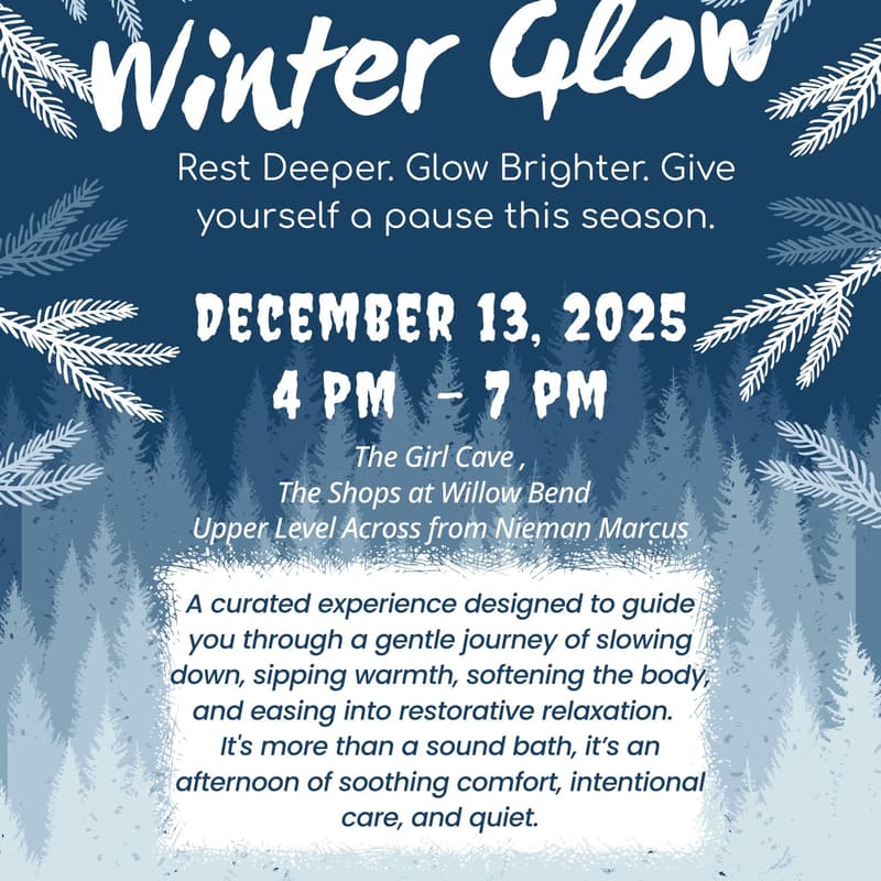 Cover Image for Winter Glow Sound Bath + Holistic Escape