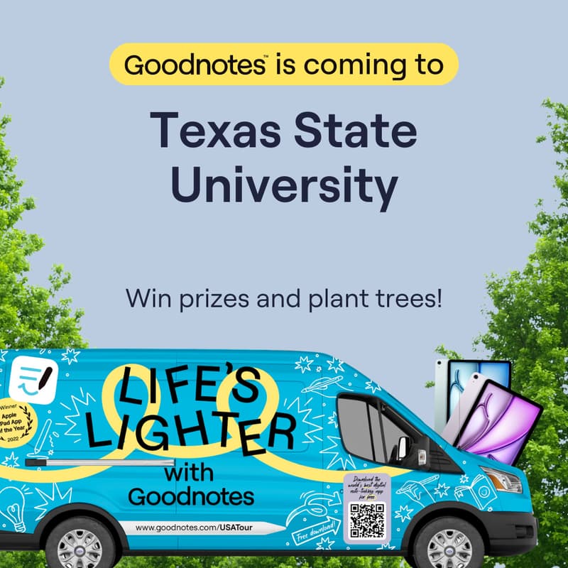 Cover Image for Goodnotes at Texas State University