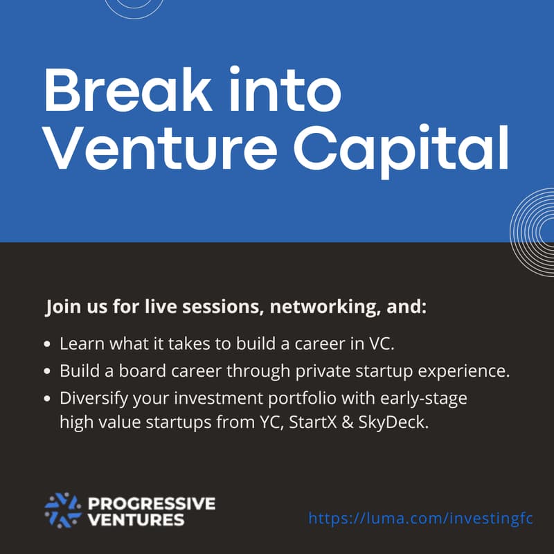 Cover Image for Making a break into Venture Capital: Live Networking
