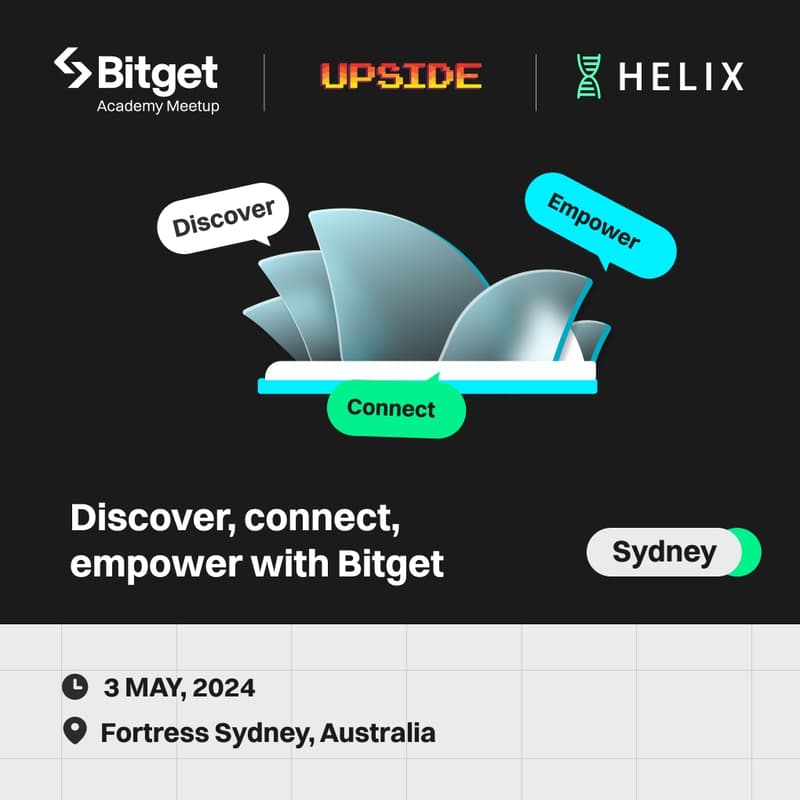Cover Image for Bitget, Helix & Upside ETHGlobal Sydney Meetup