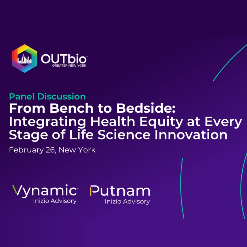 Cover Image for OUTbio Greater New York Panel - From Bench to Bedside: Integrating Health Equity at Every Stage of Life Science Innovation