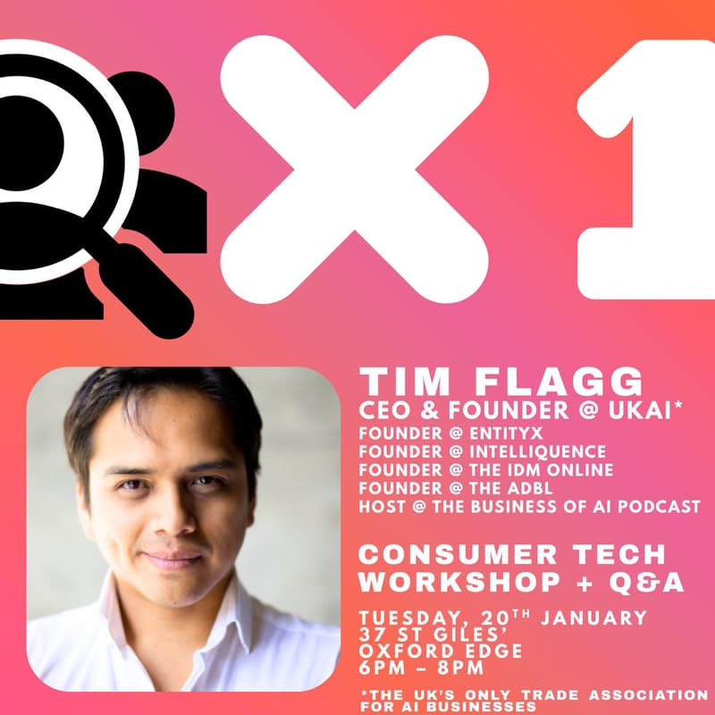 Cover Image for OX1 Consumer Tech Stream - Tim Flagg