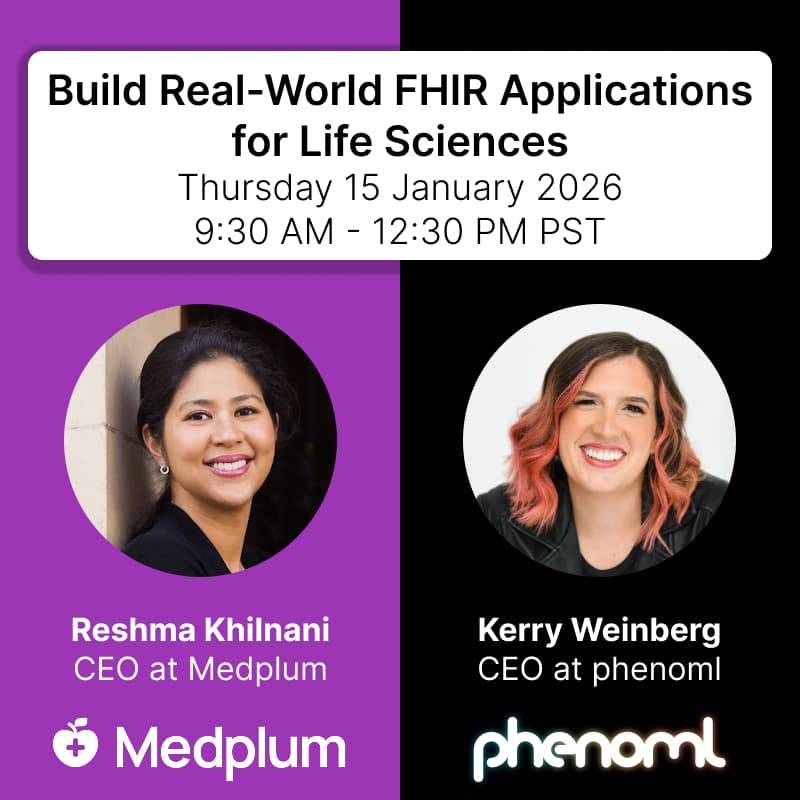 Cover Image for Workshop: Building Real-World FHIR Applications for Life Sciences