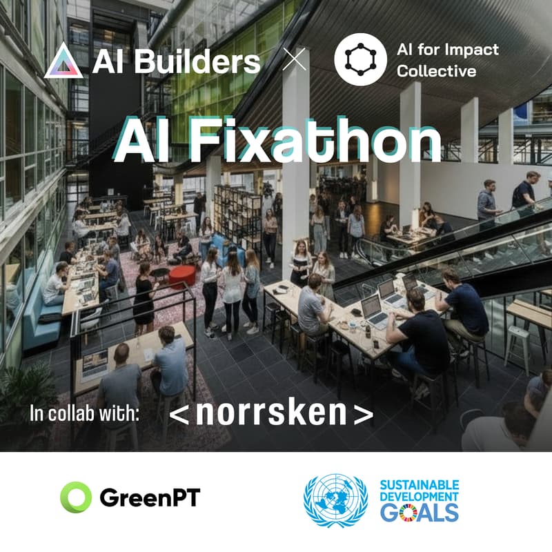 Cover Image for AI Fixathon Amsterdam - 24h Hackathon for Impact!