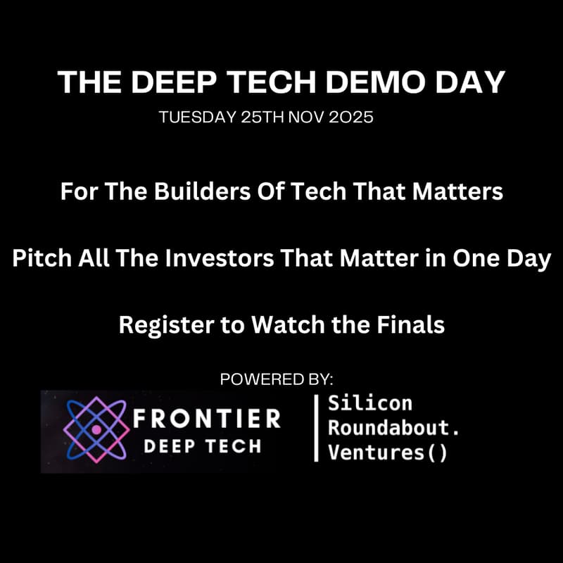 Cover Image for The Deeptech Demo Day (Register to Watch the Finals)
