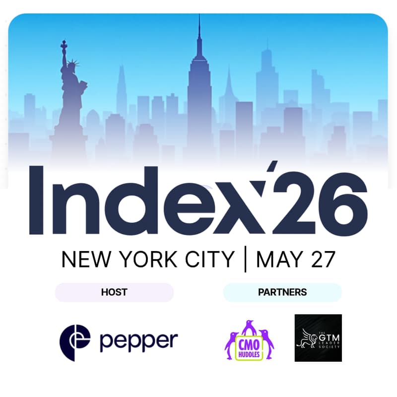 Cover Image for Index'26 Live (NYC) - World's First AI Search Conference