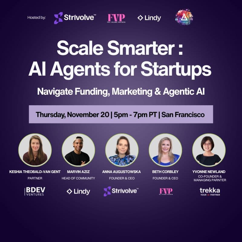 Cover Image for Scale Smarter : AI Agents for Startups