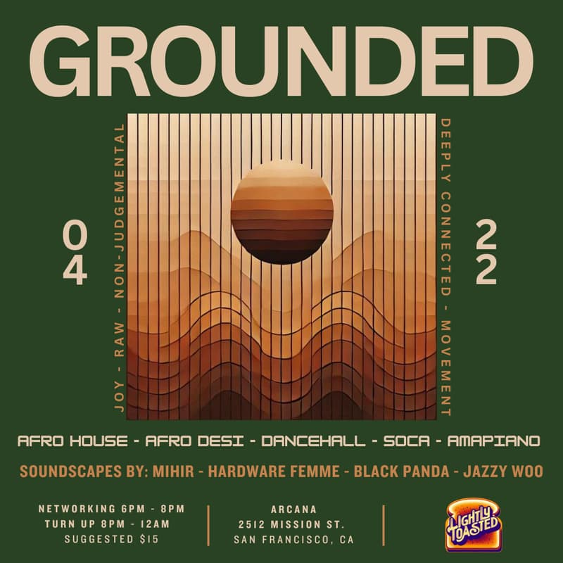 Cover Image for GROUNDED: An Earth Day Networking & Dance Party