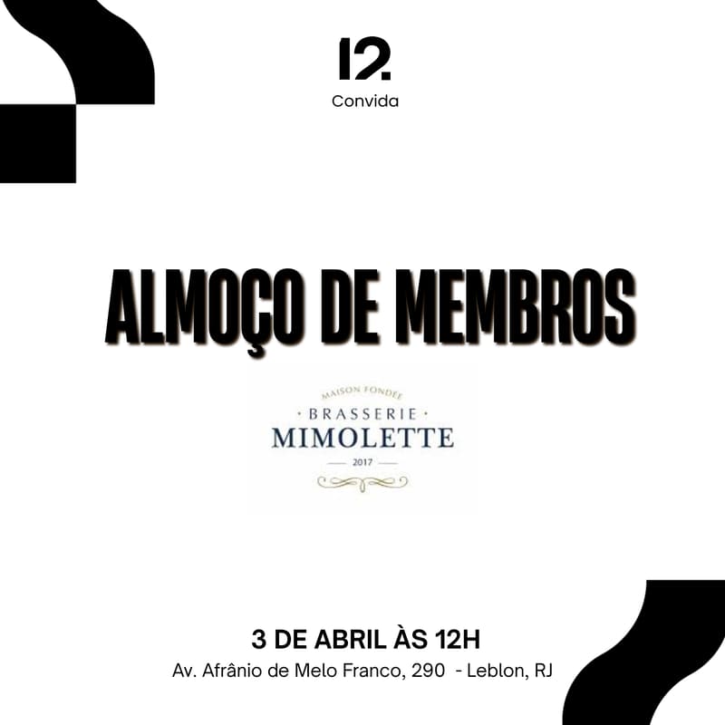 Cover Image for Almoço de Membros #3