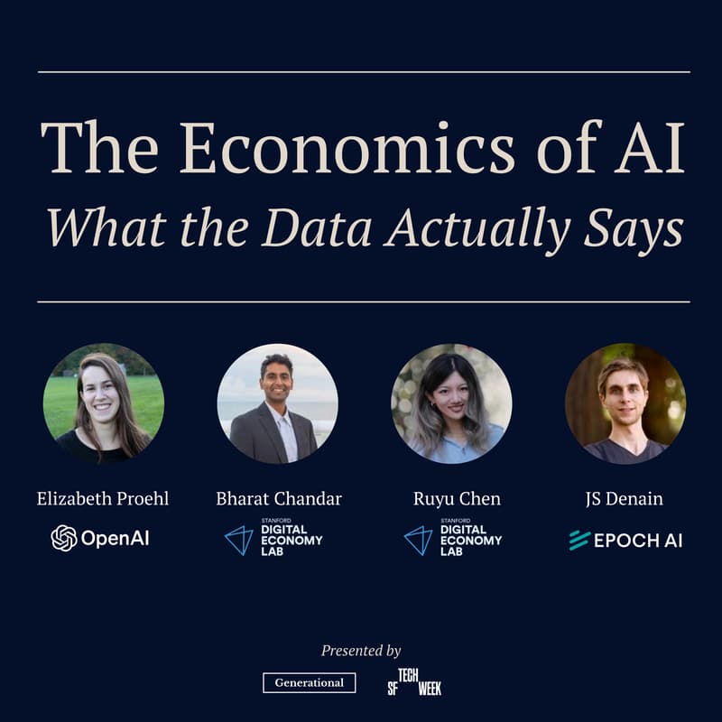 Cover Image for Economics of AI with OpenAI, Stanford, Epoch AI #SFTechWeek