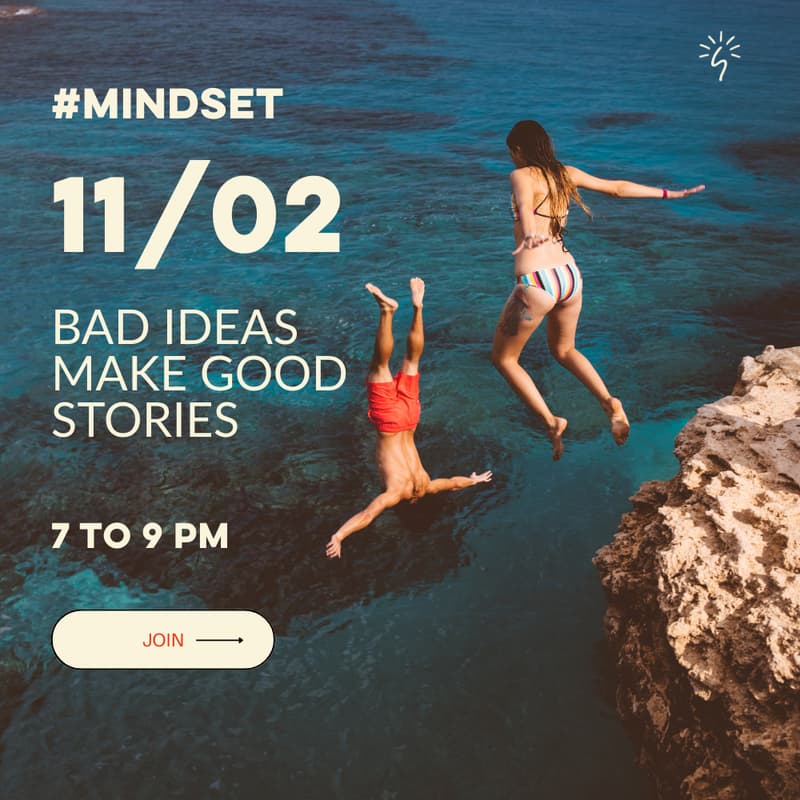 Cover Image for Bad Ideas Make Good Stories - Community Nights Series