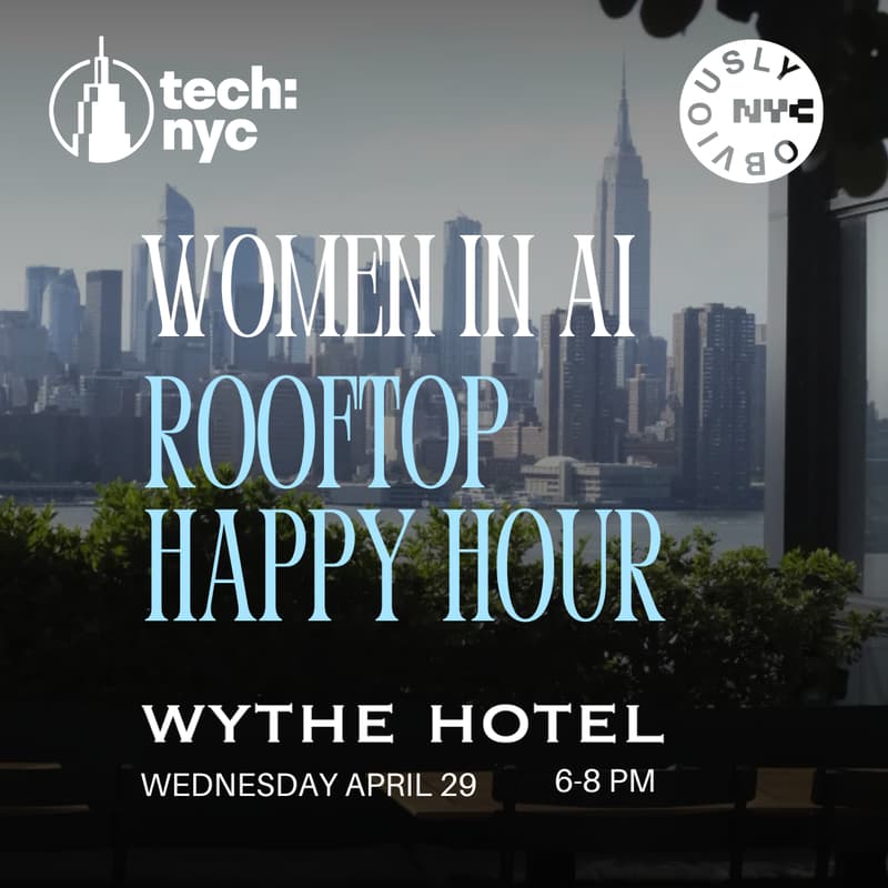 Cover Image for Tech:NYC Women in AI Happy Hour