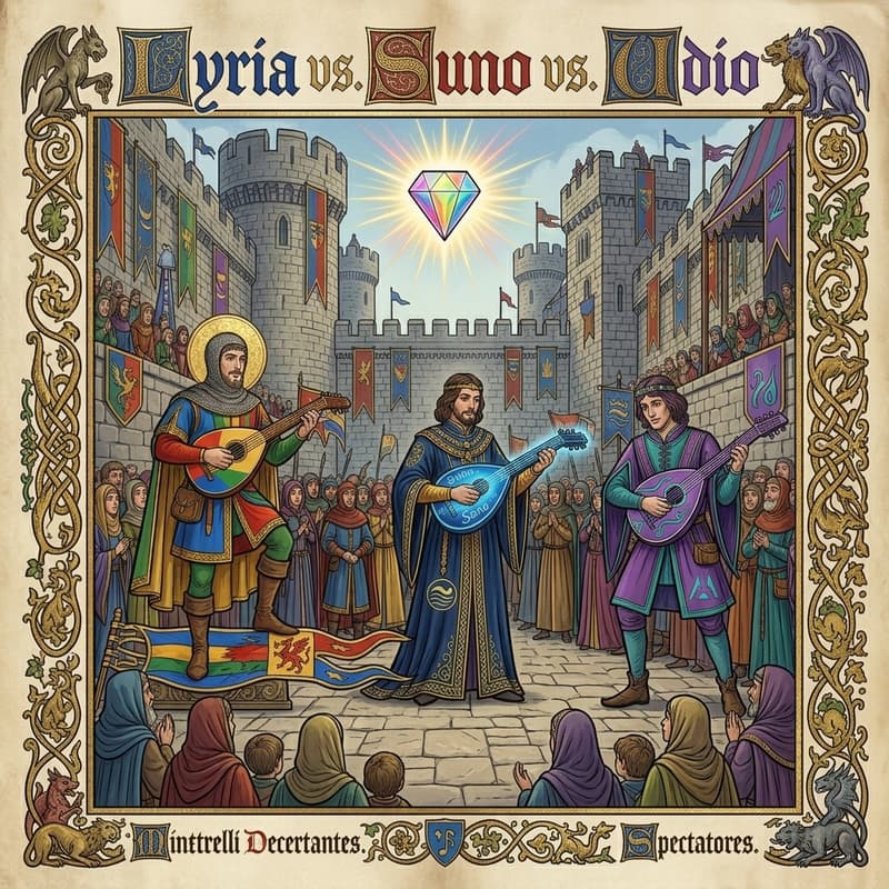Cover Image for AI music: Lyria 3 vs. Suno vs. Udio