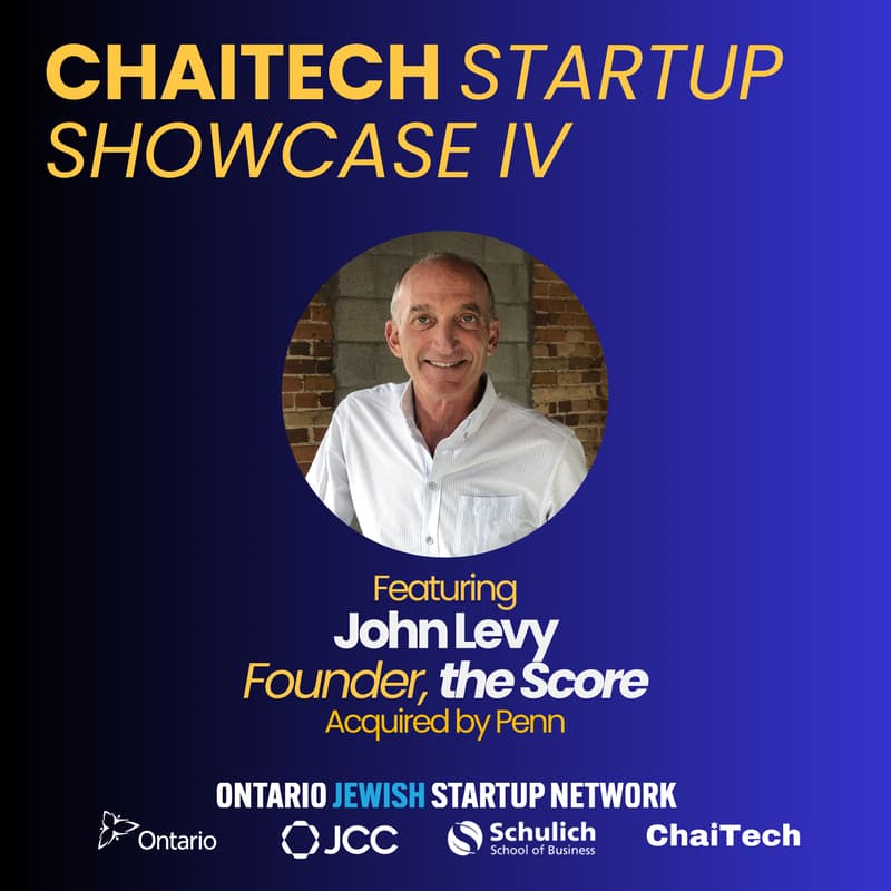 Cover Image for ChaiTech Startup Showcase IV Presented by the Ontario Jewish Startup Network (OJSN)