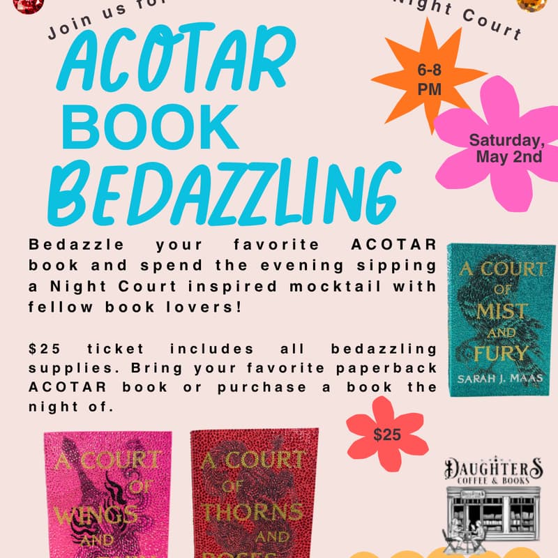 Cover Image for ACOTAR Book Bedazzling