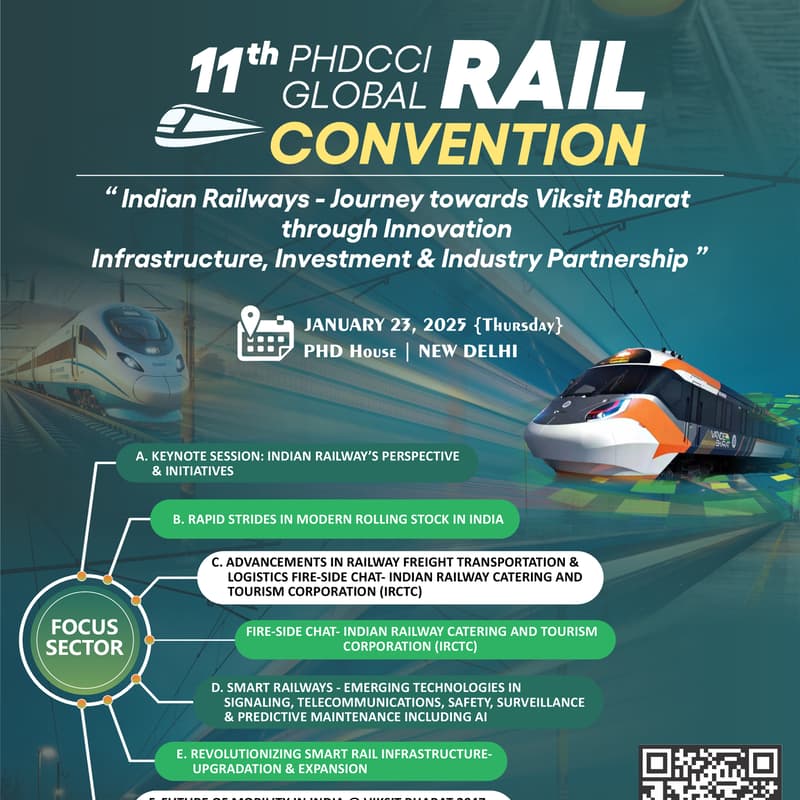 Cover Image for 11th PHDCCI GLOBAL RAIL CONVENTION