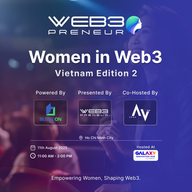 Cover Image for Women.Web3preneur Vietnam Edition 2 ( Only Women )