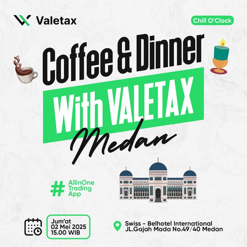 Gambar Sampul untuk Coffee & Dinner With Valetax Medan