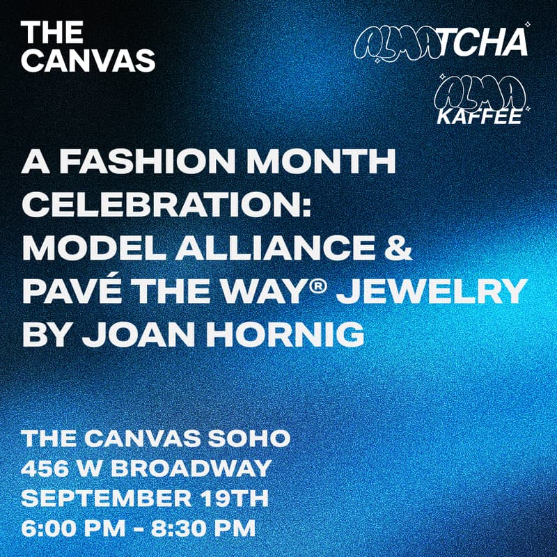Cover Image for A Fashion Month Celebration: Model Alliance & Pavé the Way® Jewelry by Joan Hornig