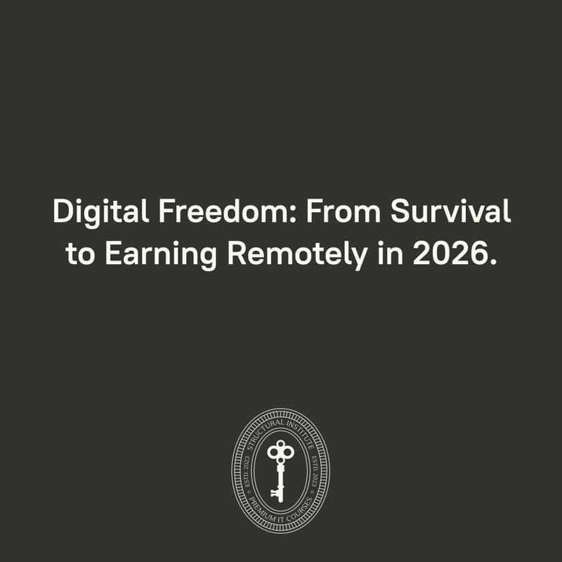 Cover Image for Digital Freedom: From Survival to Earning Remotely in 2026.