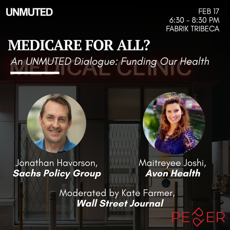 Cover Image for An UNMUTED x Pepper NYC Dialogue: Medicare for All, Paid by Who?