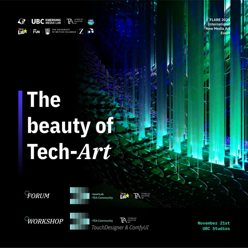 Cover Image for The Beauty of Tech-Art: TouchDesigner ComfyUI Workshop