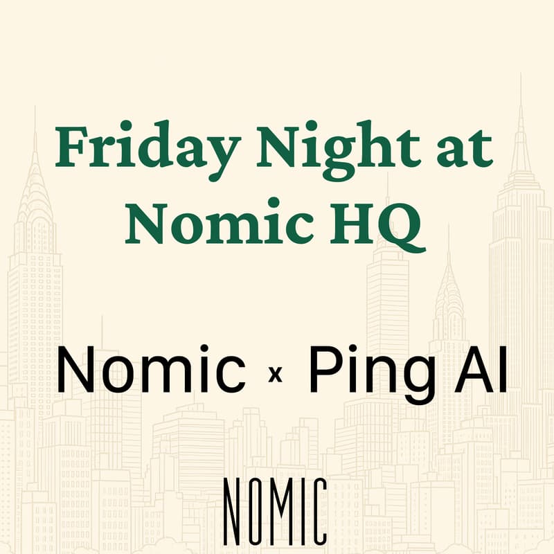 Cover Image for Friday Night at Nomic HQ