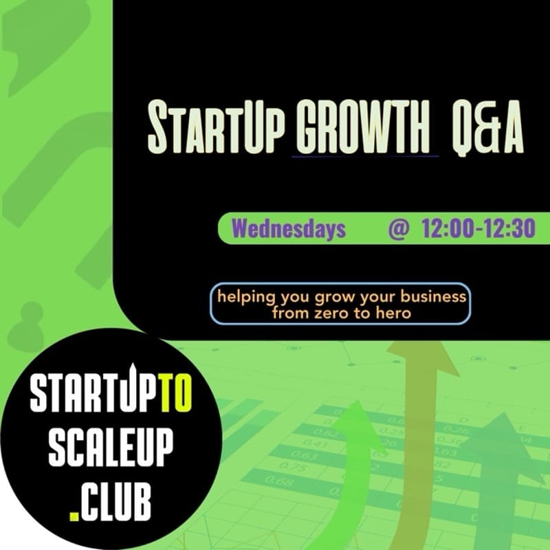 Cover Image for StartUp GROWTH Q&A