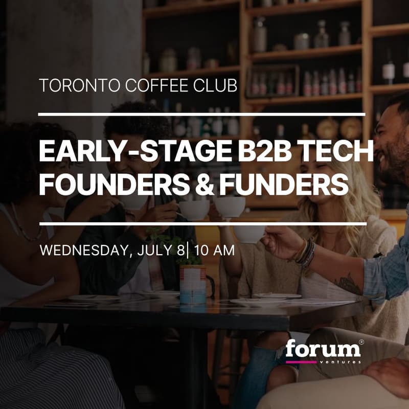 Cover Image for Toronto Coffee Club | B2B Tech Founders & Funders