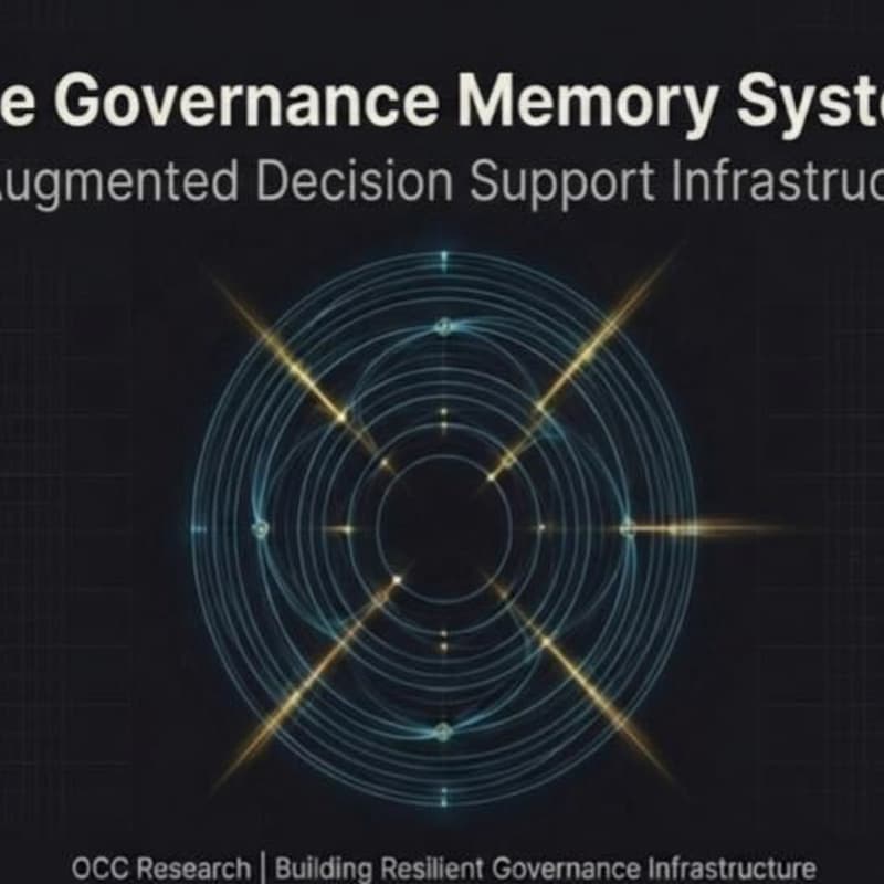 Cover Image for Seminar: Governance Memory System (GMS) with Othman Gbadamassi