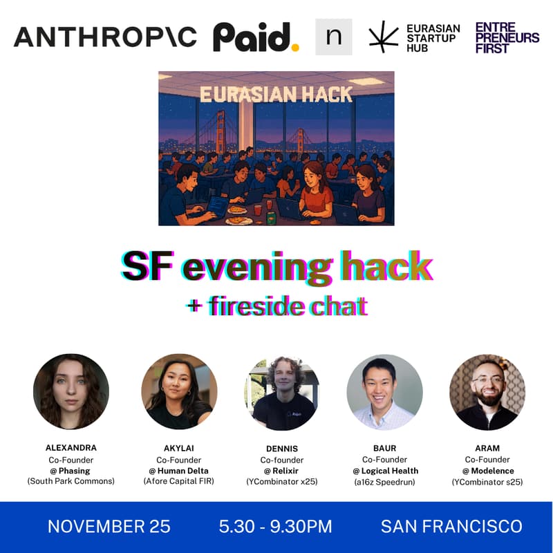 Cover Image for SF evening hack by Eurasian Hub